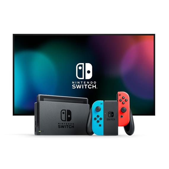 Nintendo Switch V2 Consola Neón Azul y Neón Rojo