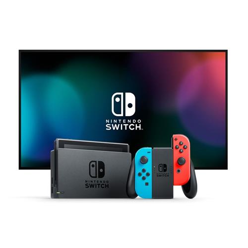 Nintendo Switch V2 Consola Neón Azul y Neón Rojo
