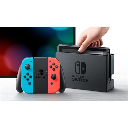 Nintendo Switch V2 Consola Neón Azul y Neón Rojo