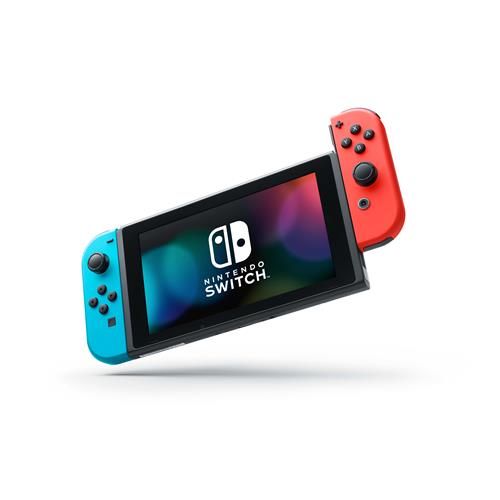 Nintendo Switch V2 Consola Neón Azul y Neón Rojo