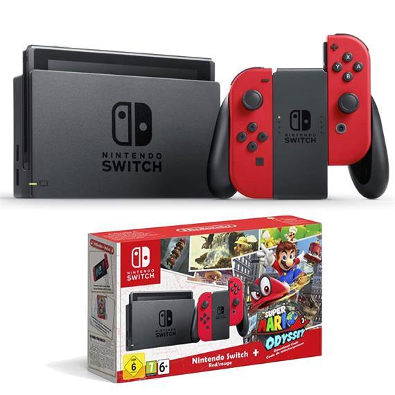 Nintendo Switch Consola Super Mario Odyssey Edition