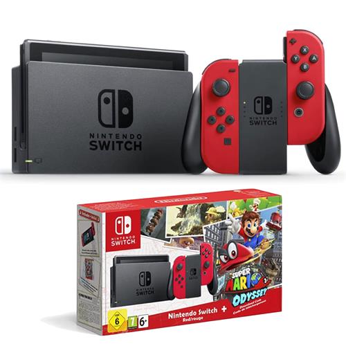 Nintendo Switch Consola Super Mario Odyssey Edition