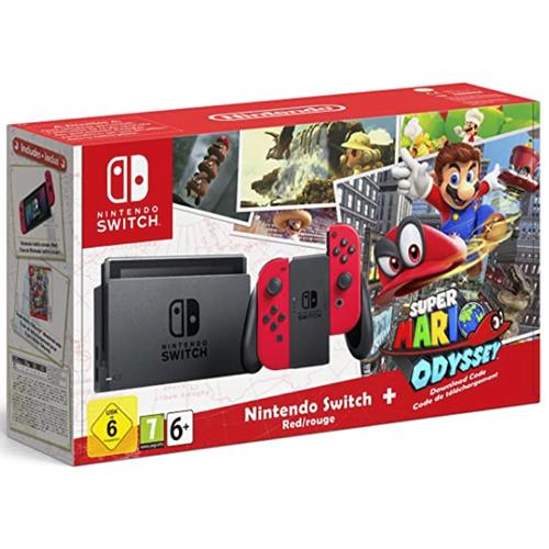 Nintendo Switch Consola Super Mario Odyssey Edition