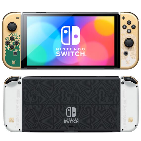 Nintendo Switch Oled Edición Limitada Zelda Tears of Kingdom