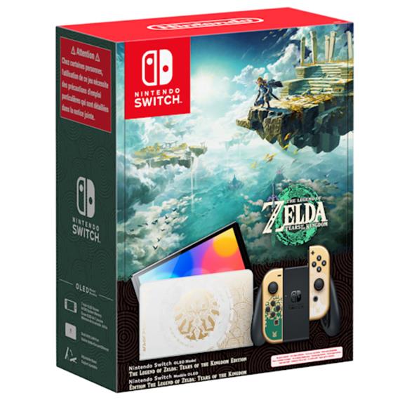 Nintendo Switch Oled Edición Limitada Zelda Tears of Kingdom