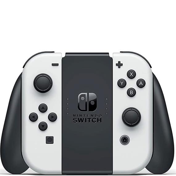 Nintendo Switch Oled Consola Blanca + Juego Nintendo Mario Kart Live: Home Circuit Luigi