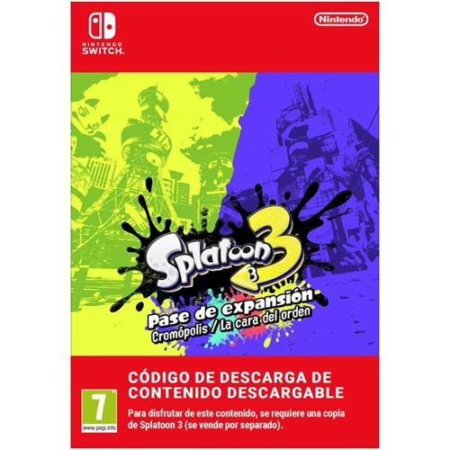 Nintendo Splatoon 3+ Expansion Pass+ NSO - Juego para Nintendo Switch
