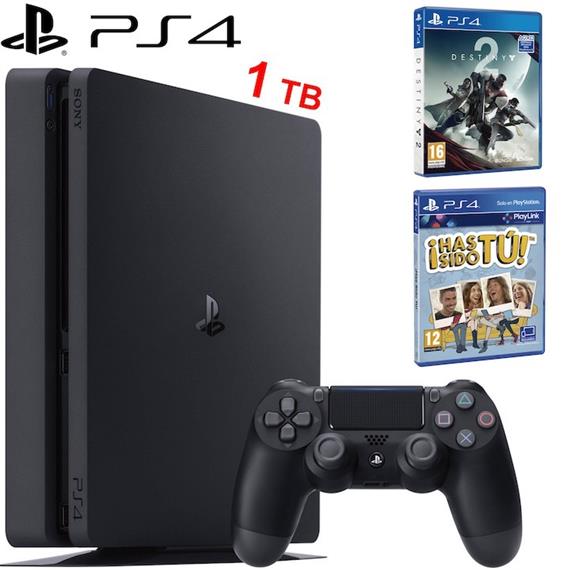 SONY PS4 SLIM 1TB + DESTINY 2 + HAS SIDO TU (CUH-2116B)