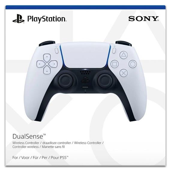 Sony PS5 DualSense Mando Inalámbrico White/Black
