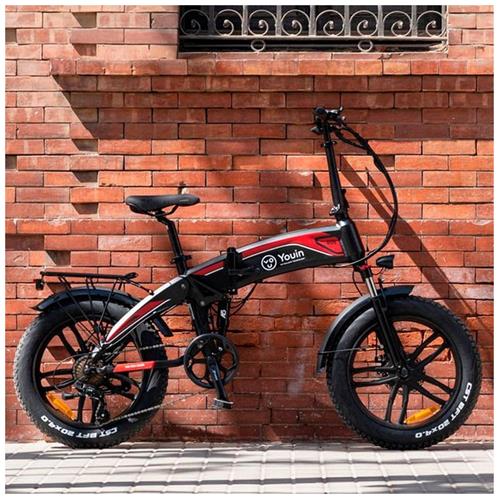 Youin BK1400R Bicicleta Ride Dakar Fat Bike Roja