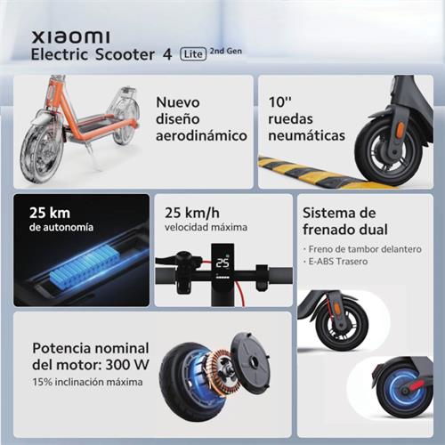 Xiaomi Mi Electric Scooter 4 Lite Gen2 Es (BHR8051ES)
