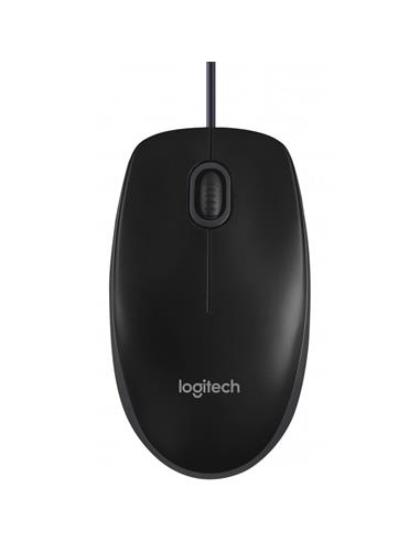 Ratón Logitech B100 Negro