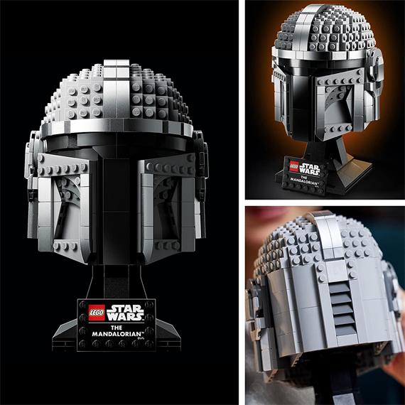 LEGO 75328 Casco del Mandaloriano