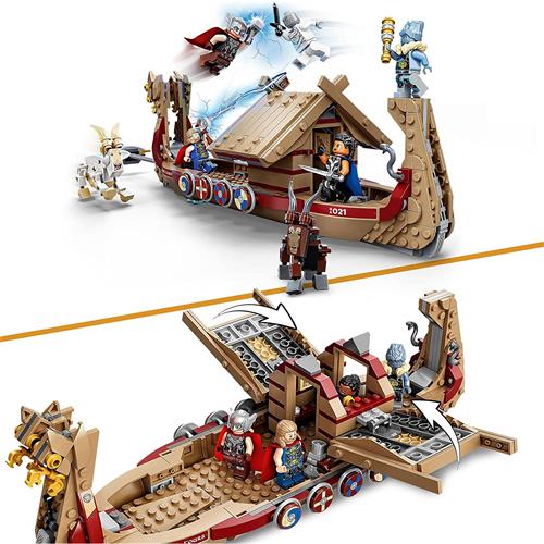 LEGO 76208 Barco Caprino