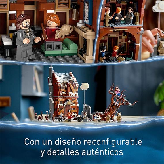 LEGO 76407 Casa de los Gritos y Sauce Boxeador