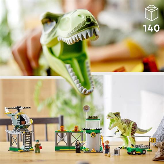 LEGO 76944 Fuga del Dinosaurio T.Rex
