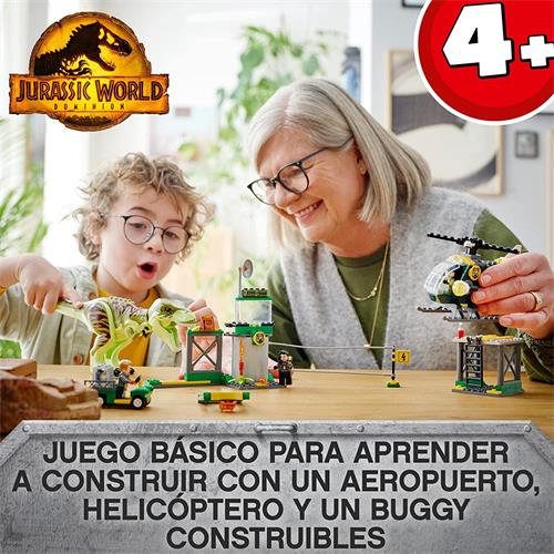 LEGO 76944 Fuga del Dinosaurio T.Rex