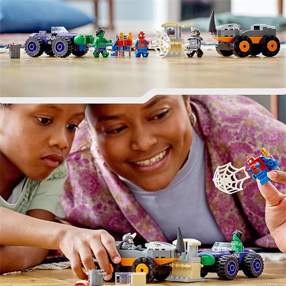 LEGO 10782 Camiones de Combate de Hulk y Rino