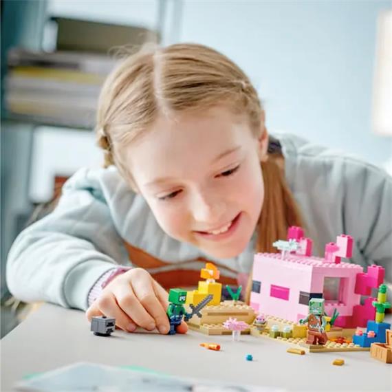LEGO 21247 La Casa Ajolote Minecraft