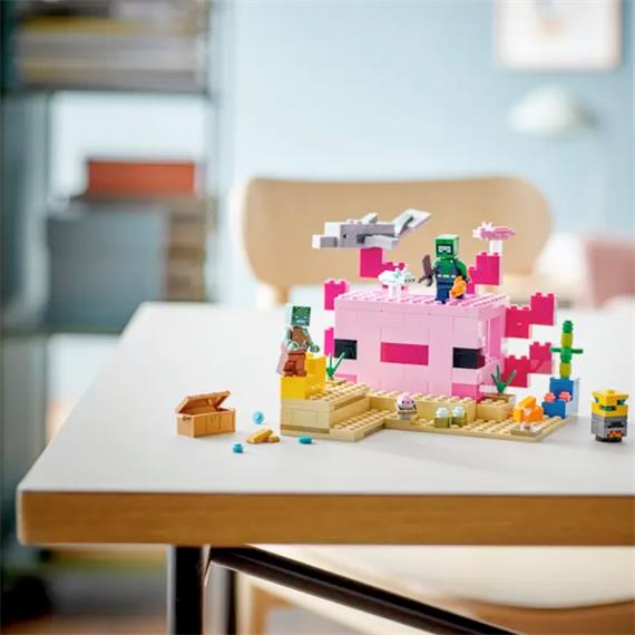 LEGO 21247 La Casa Ajolote Minecraft