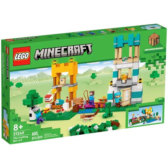 LEGO 21249 Caja Modular 4.0 The Crafting Box Gaming  Minecraft