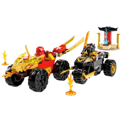 LEGO 71789 Kai and Ras´s Car and Bike Batlle