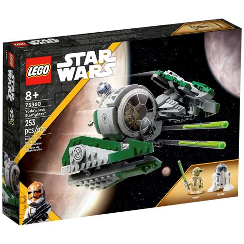 LEGO 75360 Nave Caza Estelar Jedi del Maestro Yoda Starfighter Star Wars