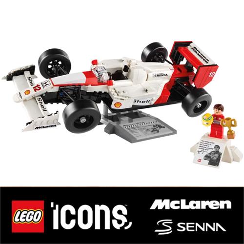 LEGO 10330 McLaren MP4/4 y Ayrton Senna