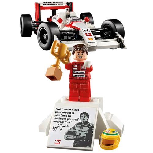 LEGO 10330 McLaren MP4/4 y Ayrton Senna
