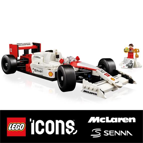 LEGO 10330 McLaren MP4/4 y Ayrton Senna
