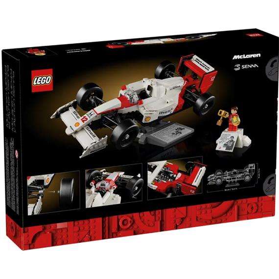 LEGO 10330 McLaren MP4/4 y Ayrton Senna