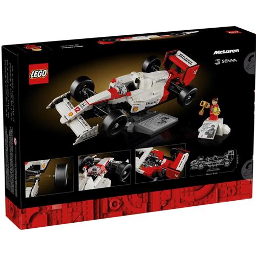 LEGO 10330 McLaren MP4/4 y Ayrton Senna