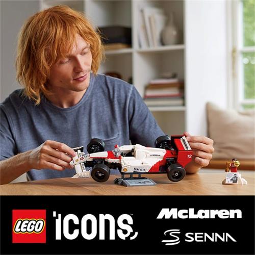 LEGO 10330 McLaren MP4/4 y Ayrton Senna