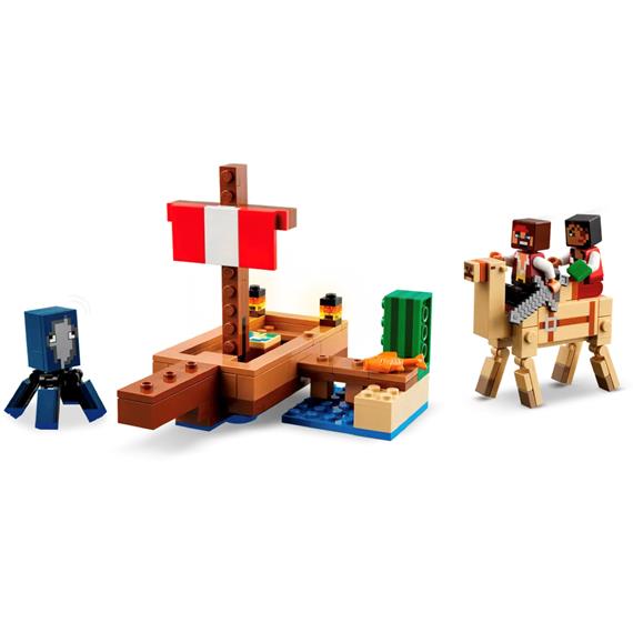 LEGO 21259 El Viaje en el Barco Pirata Minecraft