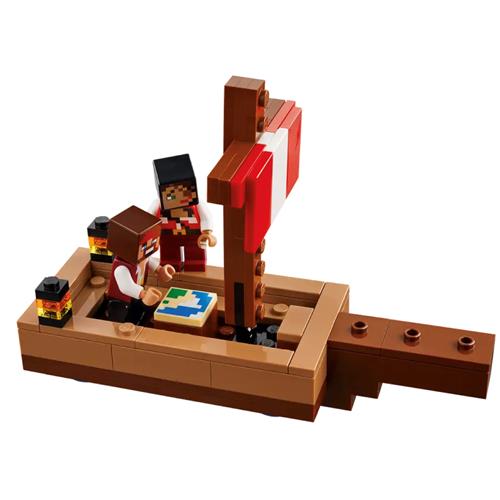 LEGO 21259 El Viaje en el Barco Pirata Minecraft