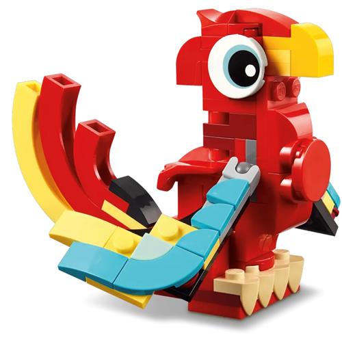LEGO 31145 Dragón Rojo