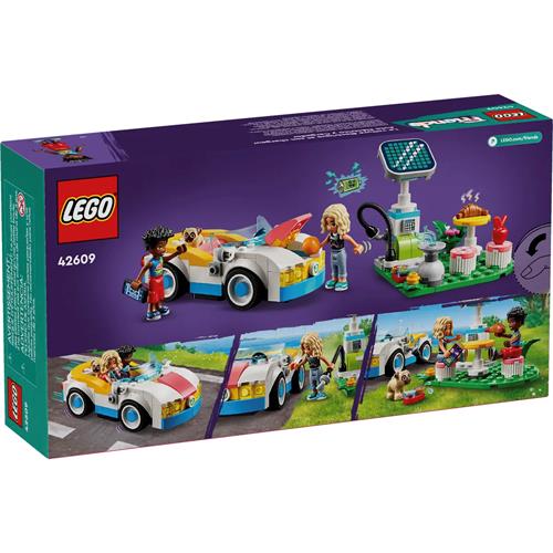 LEGO 42609 Coche Eléctrico y Cargador