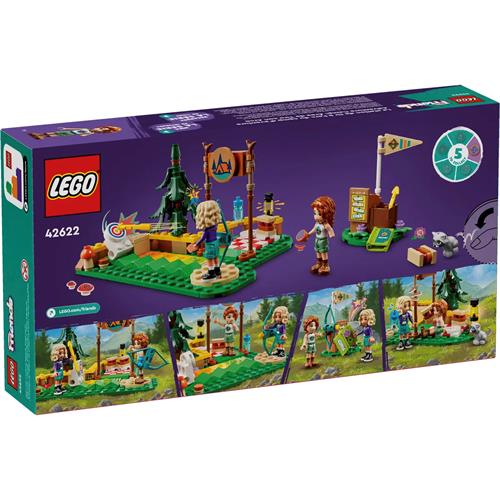 LEGO 42622 Campamento de Aventura: Área de Tiro con Arco