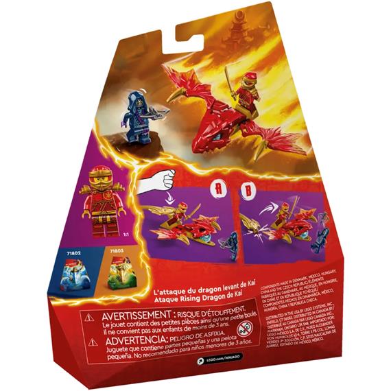 LEGO 71801 Ataque Rising Dragon de Kai