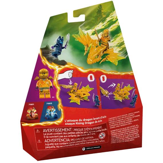 LEGO 71803 Ataque Rising Dragon de Arin