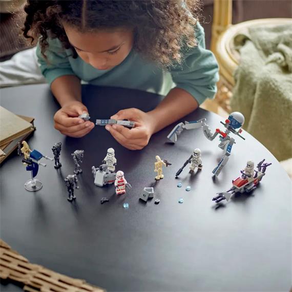 LEGO 75372 Pack de Combate: Soldado Clon y Droide de Combate