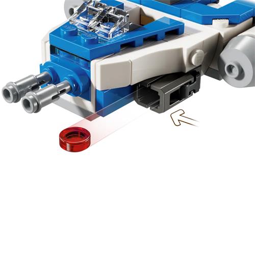 LEGO 75391 Microfighter: Ala-Y del Capitán Rex