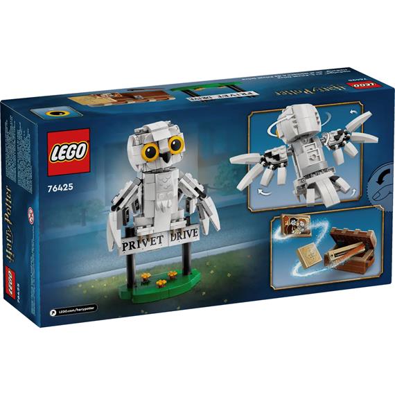 LEGO 76425 Hedwig en el Número 4 de Privet Drive