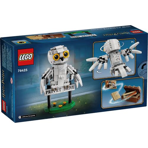 LEGO 76425 Hedwig en el Número 4 de Privet Drive