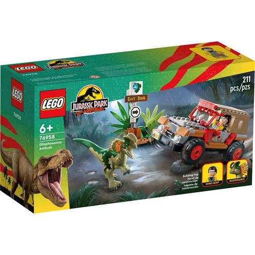 LEGO 76958 Emboscada al Dilofosaurio