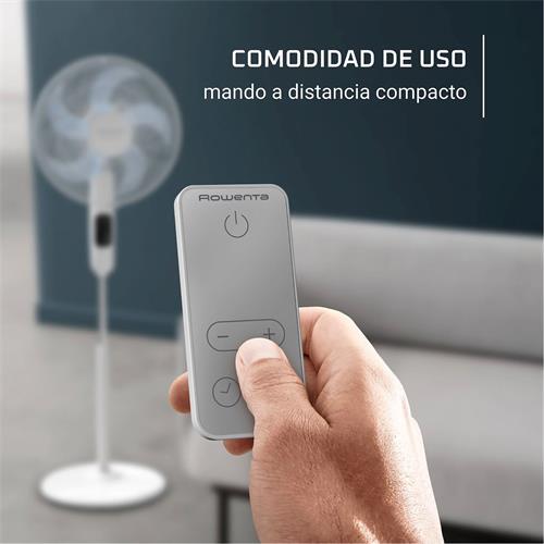 Rowenta VU5450F0 Ventilador de Pie Turbo Silence 20w con mando