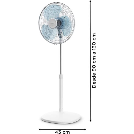 Rowenta VU4410F2 Ventilador de Pie Silencioso 3 Velocidades
