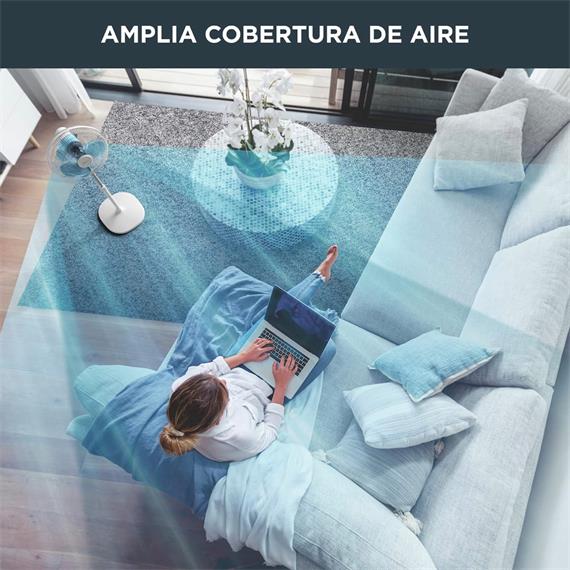 Rowenta VU4410F2 Ventilador de Pie Silencioso 3 Velocidades