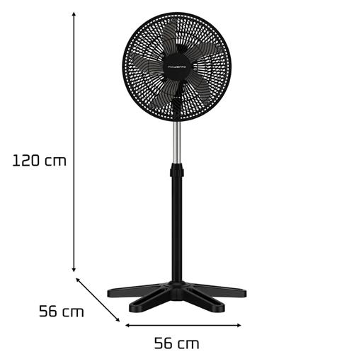 Rowenta VU3110F0 Ventilador de Pie Turbo Essential 70w