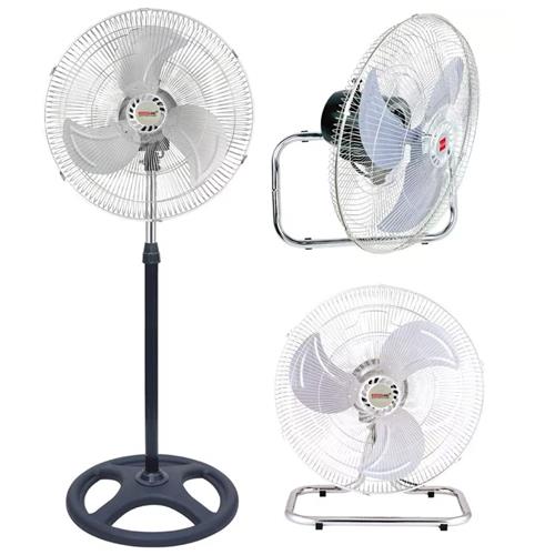 Swiss Line SW-18 Ventilador Industrial de 18" 70W con 3 modos de colocación